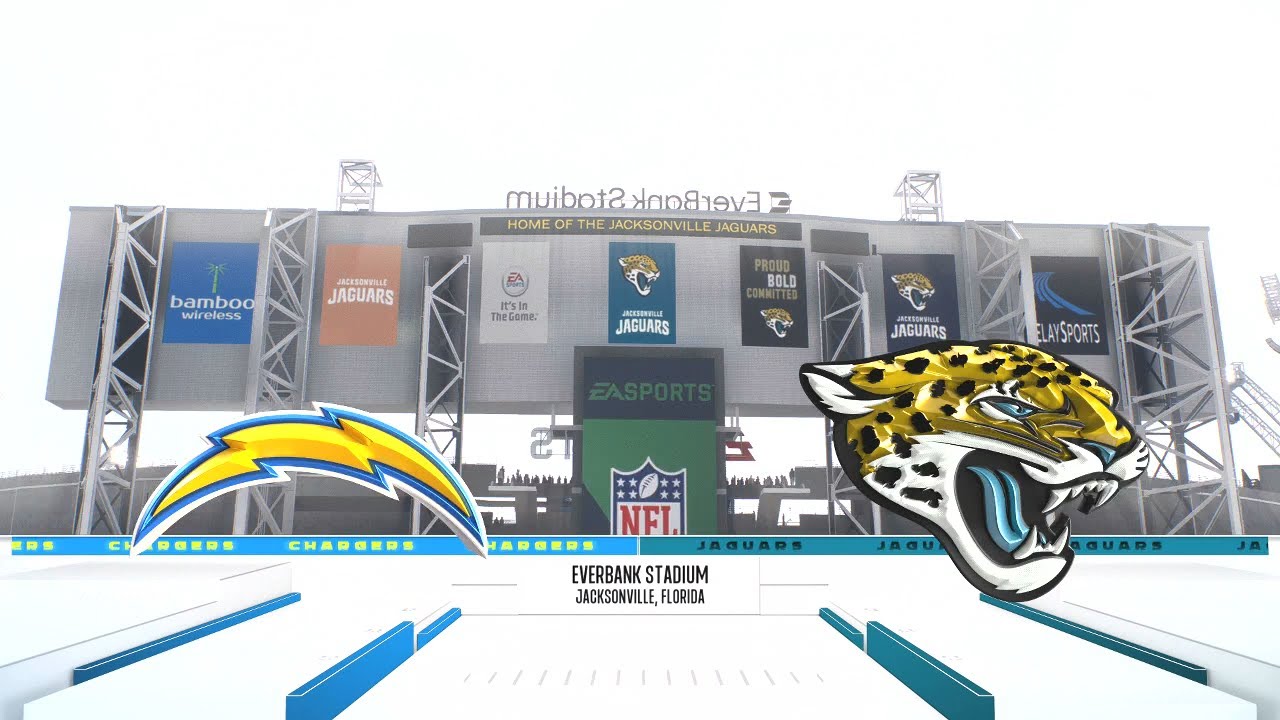 Madden NFL 26 - Los Angeles Chargers Vs Jacksonville Jaguars PS5 Simulation Week 11