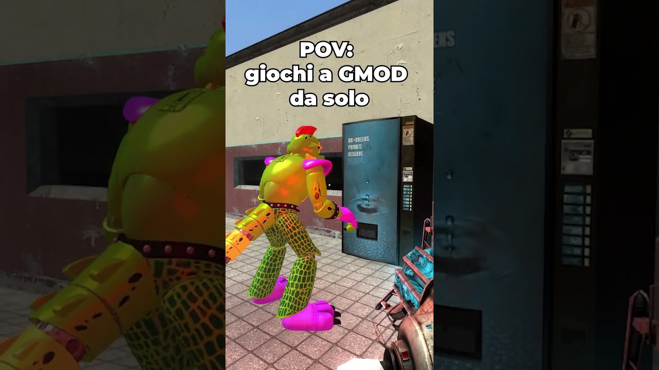 POV QUANDO GIOCHI DA SOLO A GMOD!