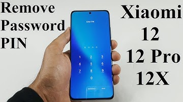 Forgot Password - How to Unlock Xiaomi 12, Xiaomi 12 Pro, Xiaomi 12X etc