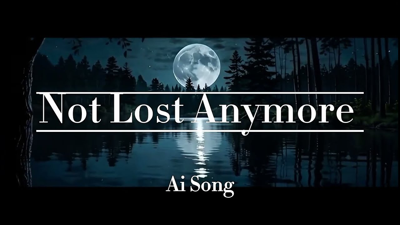 Not Lost Anymore (100% Ai song) lyrics video 