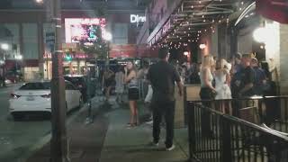 Downtown Cincinnati, Ohio Nightlife After The Oktoberfest (Dayton, Ohio Will Never Have This)