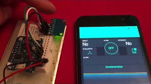 Wemos D1 Mini Pro + MPU-6050 + Blynk App