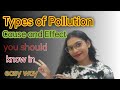Types of Pollution| Cause and Effect| paper 1| People development and Environment| UGC NET