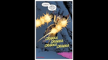 IDW:Bumblebee Vs Thundercracker!From Transformers Spotlight Thundercracker!