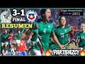 Mxico femenil vs chile femenil  resumen juegos panamericanos  partidazo final 31 25102023