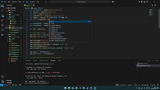 Setting up a project and checking logins