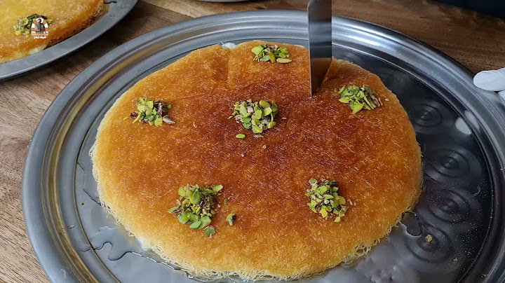 شيف عمر | كنافة بالفرن و بالمقلاية 😅 أسهل وأطيب طريقة للكنافة