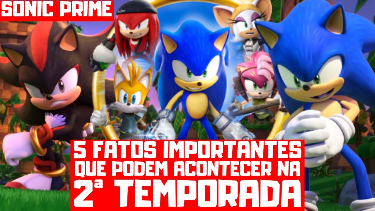 Sonic Prime  Assista ao 1º episódio da 2ª temporada no