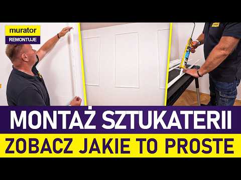 Jak przykleić sztukaterię? Prosty montaż krok po kroku | Murator Remontuje