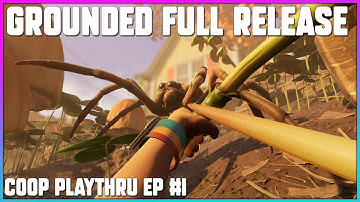 Grounded 1.0 🔴 Live Stream | Woah Difficulty Playthrough EP #1 - First time playing, lets do this