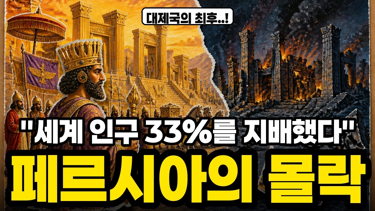 한때 세계 인구 33%를 지배했던 대제국 페르시아의 몰락, "이란"이 된 진짜 이유