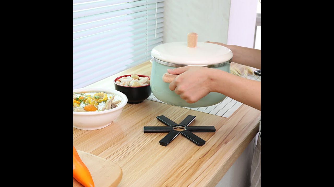 How to Use folding pot mat for dining table