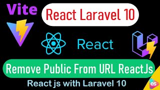 Remove Public From URL ReactJs with Laravel 10 | React Js with Laravel 10