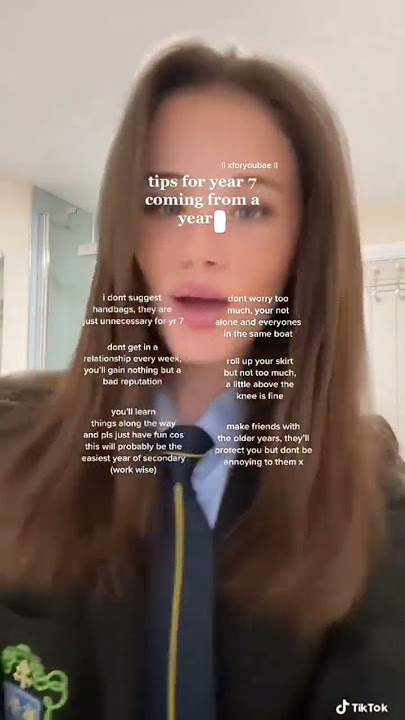 tips for  year 7👀 #lolabekka #aesthetic #tips #advice #school #year