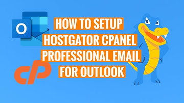 Hostgator Email Setup | Outlook | Email Client Setup | Cpanel Email | 2024