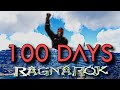 I spent 100 days in ark ragnarok and heres how it went