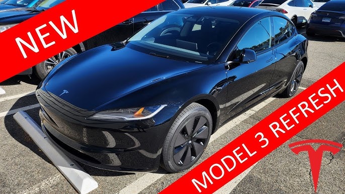 Voici la Tesla Model 3 2024 : plus qu'un simple rafraîchissement