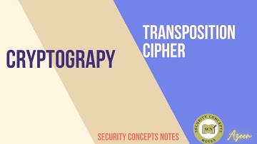 Cryptography - Transposition Cipher