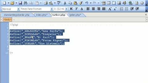 Php Dersleri | Ders-4: Standart Değişkenler
