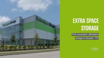 Storage Units in Houston, TX - Extra Space Storage