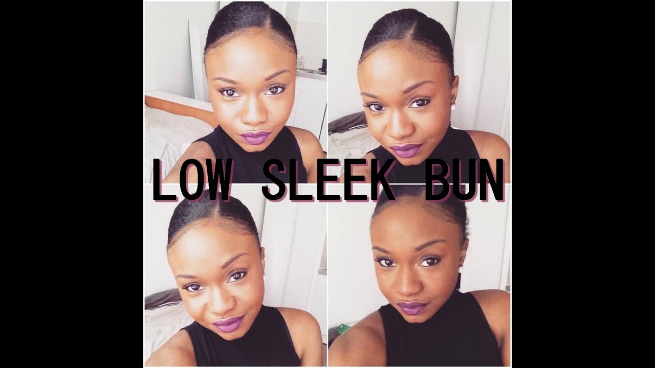 TUTORIEL | Low Sleek Bun