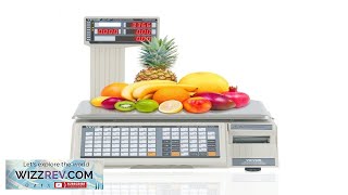 VEVOR Electronic Price Computing Scale 66 LB Digital Deli Weight Scales LCD