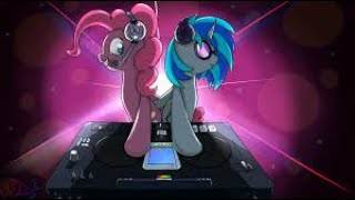 dj pony 3  Vinil Scratch oficial music oficial video trap remix animation🎶🎶🎶🎶🎶