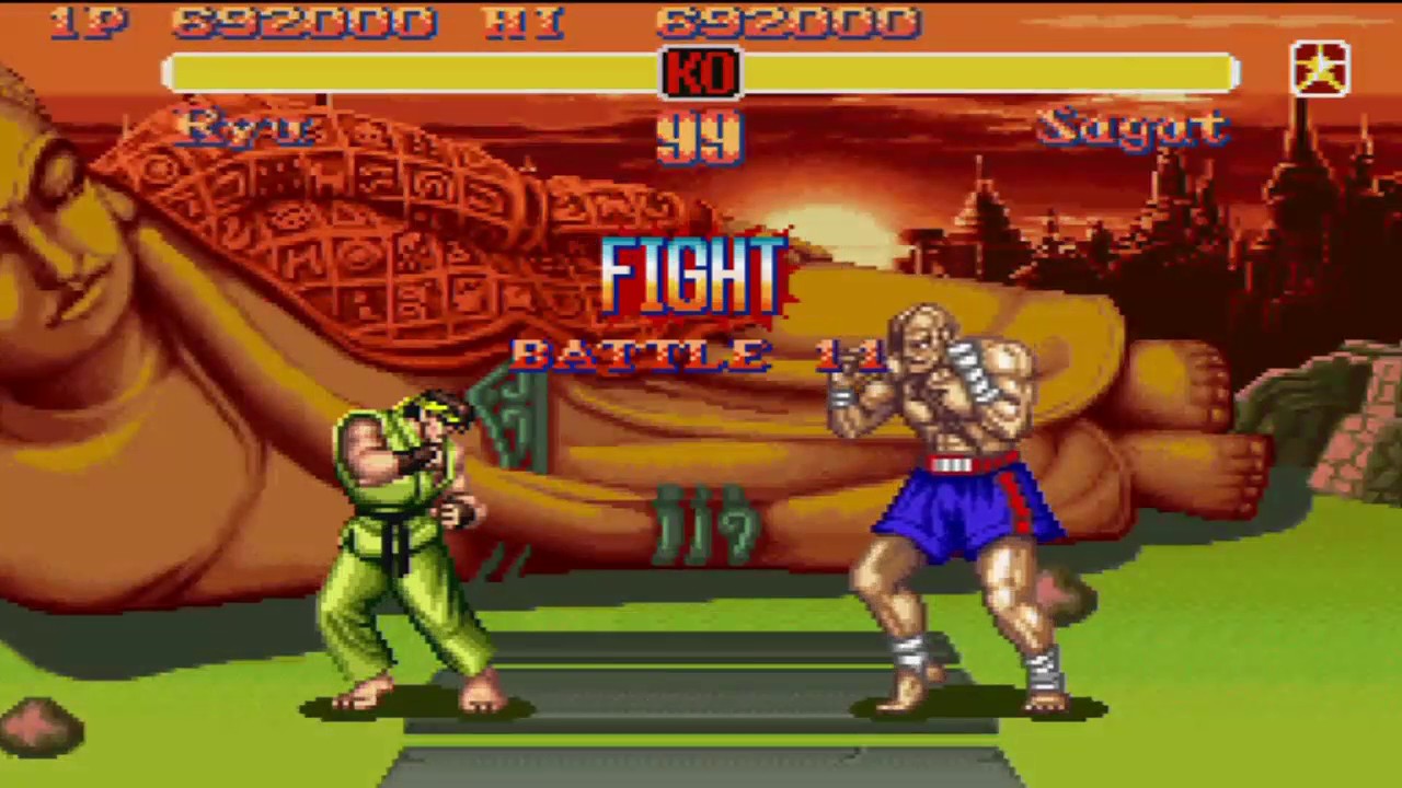 Ryu vs Sagat - Street Fighter II V (1080p HD) 