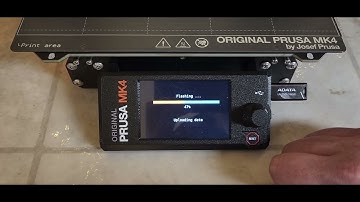 Prusa MK4 firmware update failure