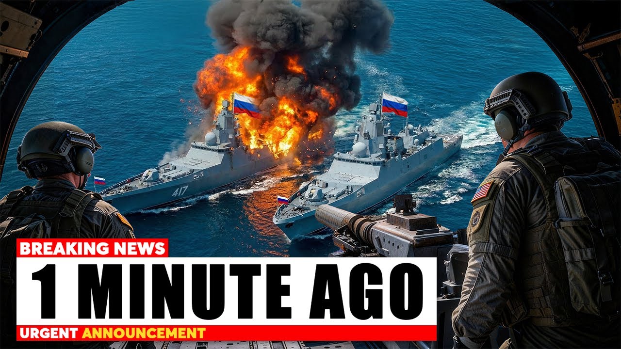 Два российских военных корабля приблизились к американскому эсминцу в Карибском море — и тут прои...