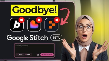 Goodbye Figma? Google Stitch AI Creates Stunning UI in 1 Click (Free!)