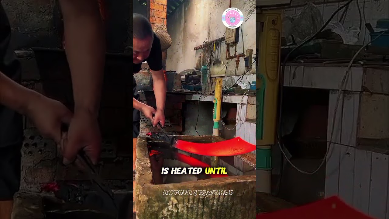 "Why Blades Are Dipped in Water 🔥 (Differential Hardening Explained)"