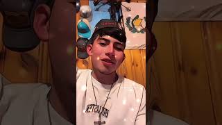 Cartoon face filter effect on a young man with a baseball cap. #cartoonfilter #selfie