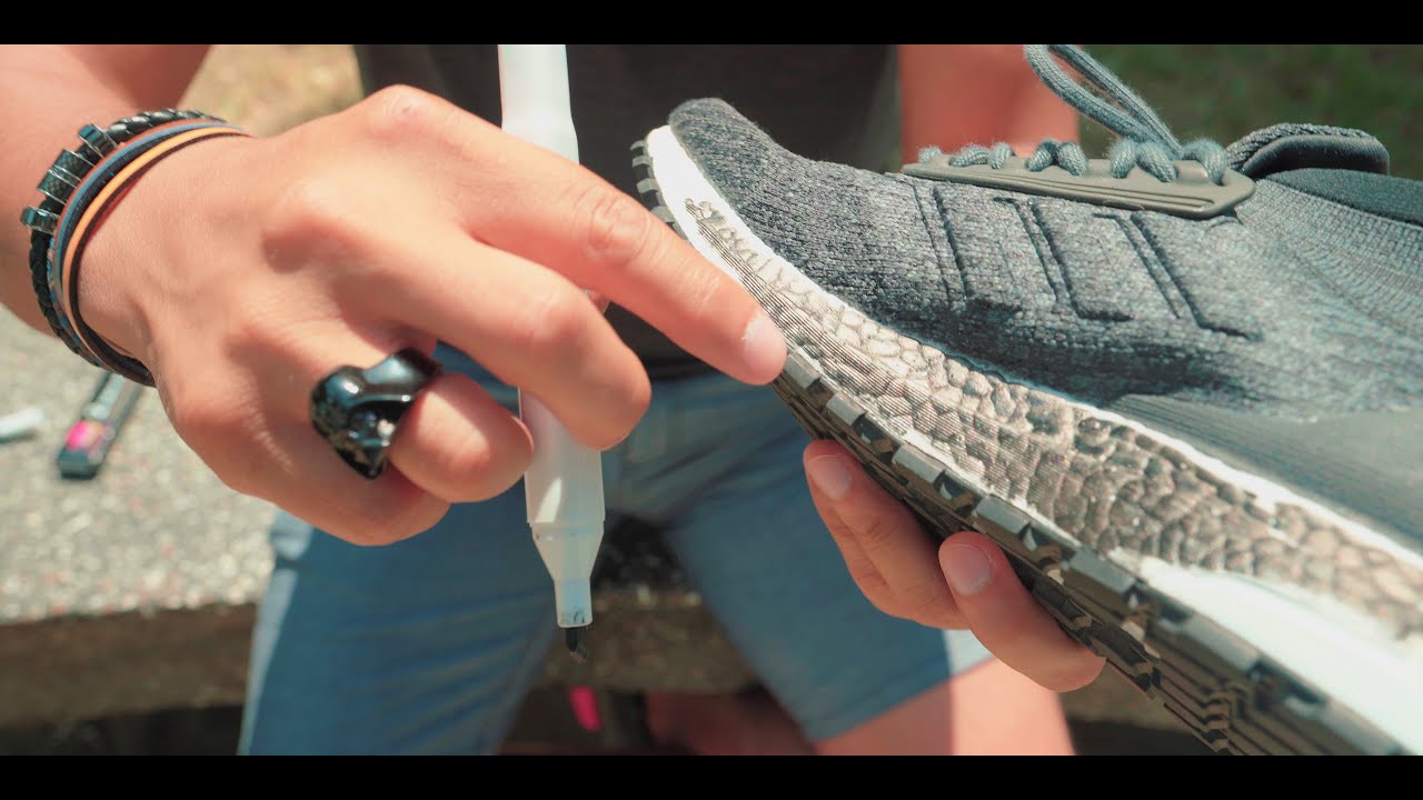 Adidas Boost Blancas NO MÁS! solución por 3 dólares! - YouTube