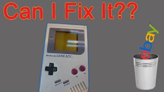 Fixing Ebay Junk - DMG GameBoy Vertical Screen Lines