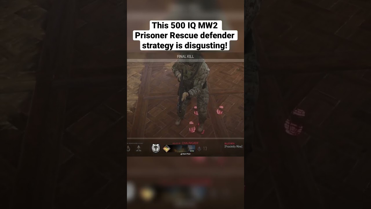 This 500 IQ Prisoner Rescue defender strategy is disgusting!