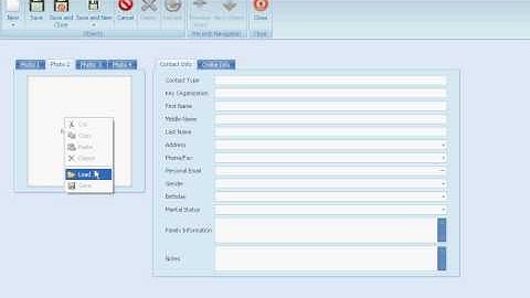 Simple Contact & Address Book Software