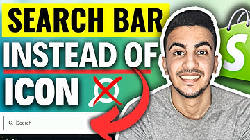 Hoe je een zoekbalk in plaats van een zoekpictogram toevoegt aan het Shopify Horizon-thema