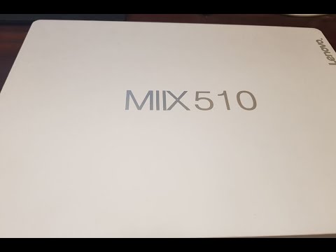 Lenovo IdeaPad Miix 510 unboxing