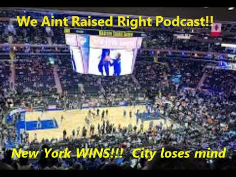 New York wins a championship, a city goes berzerk