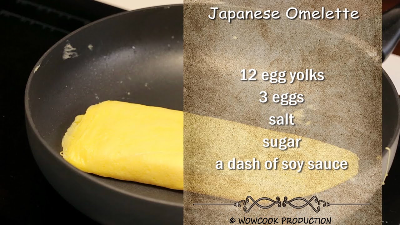 Japanese Omelette. Recipe YouTube