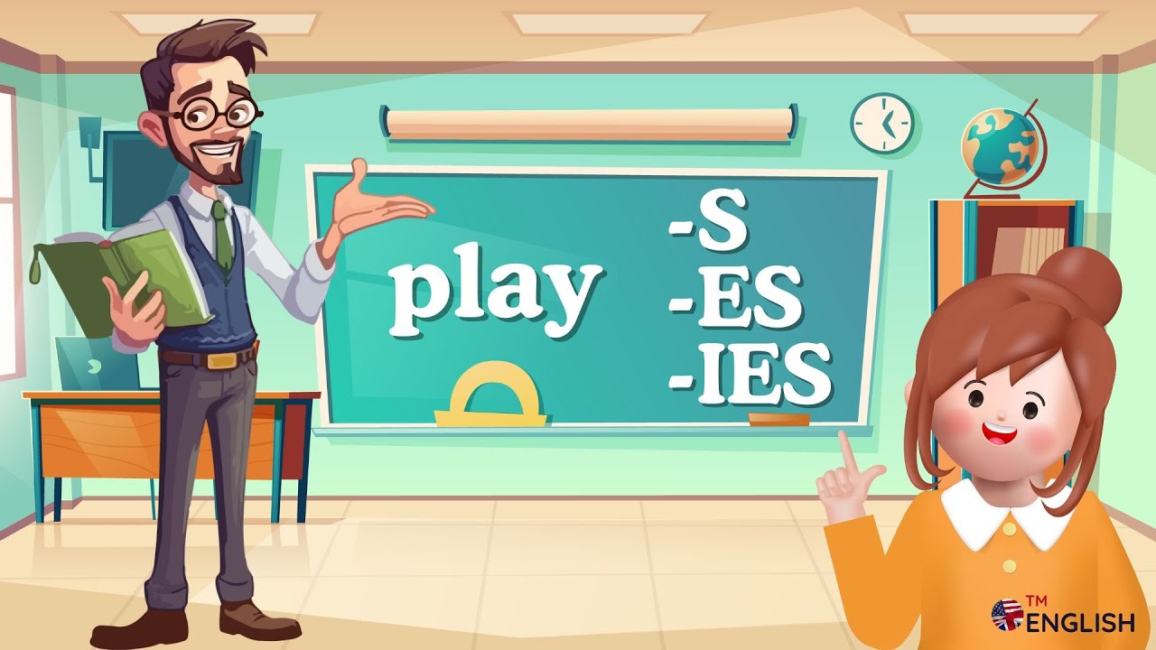 👍📌PRESENT SIMPLE 3RD PERSON -S/ -ES/ -IES QUIZ FOR EVERYONE | Elementary ESL Grammar Practice Test