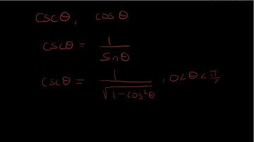 Writing trig functions in terms of other trig functions