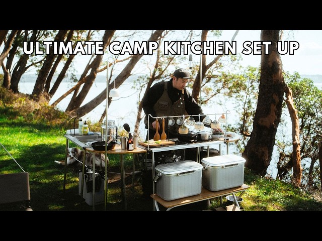 This IGT camp kitchen Has EVERYTHING! - YouTube