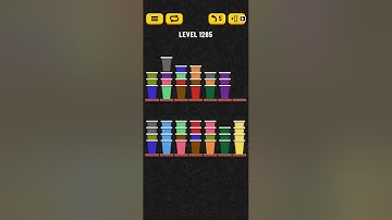 Cup Sort Puzzle Level 1265 = Water Sort Puzzle Level 1265 = Ball Sort Puzzle Level 1265 All the same