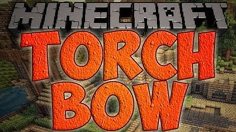 Minecraft Torch Bow Mod | Episode 1010