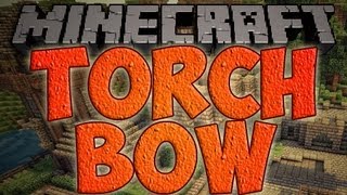 Minecraft Torch Bow Mod | Episode 1010