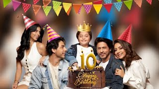 Happy 10th Birthday AbRam Khan  Little Prince is 10