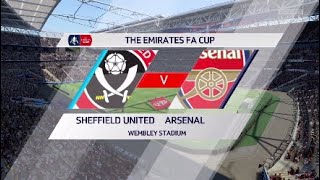 FIFA 20 Sheffield United vs Arsenal FA Cup - gameplay