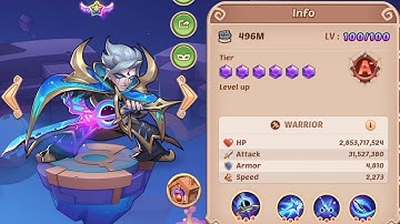 SL 35 of Dark | Base x Deific Melodic Strings | Idle Heroes